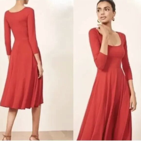 Reformation Jeans, Size S, Red Dress - Picture 7 of 7